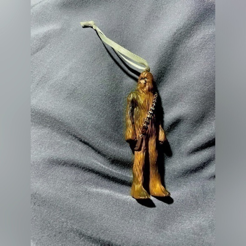 Chewbacca Wookiee Figure Hallmark Star Wars Christmas Ornament - No Box - EUC